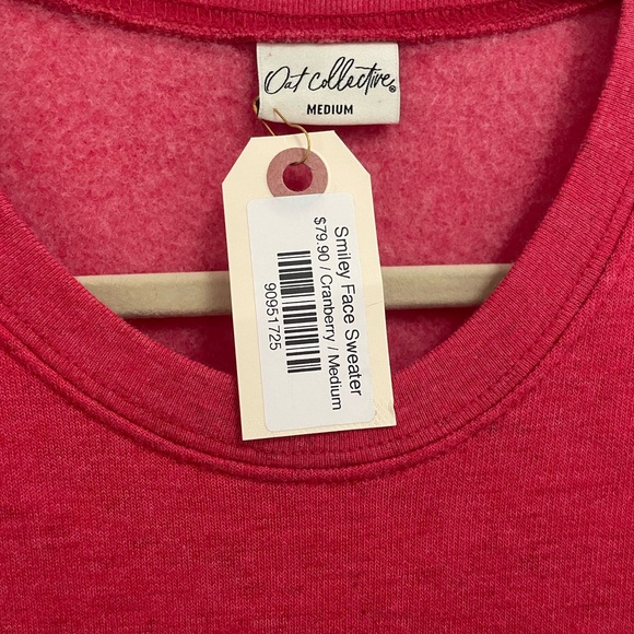 Smiley face super soft sweater - Picture 3 of 4